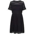 Vero Moda Spitzenkleid HONEY (1-tlg) Spitze schwarz S