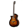 Ibanez AEG70L-TIH Lefthand Tiger Burst High Gloss Westerngitarre für Linkshänder