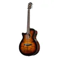 Ibanez AEG70L-TIH Lefthand Tiger Burst High Gloss - Westerngitarre für