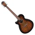 Tiger Burst High Gloss Linkshänder Elektro-Akustikgitarre AEG70 von Ibanez
