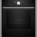 Neff B64CT73N0 - N90 Backofen mit 5 Jahre Garantie, Schwarz/Edelstahl, Slide&Hide® Tür, Pyrolyse, 60 x 60 cm