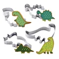 Zenker Dinosaurier-Ausstecher-Set 4-teilig Dino Ausstechform Edelstahl