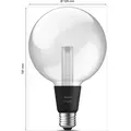 Hue Lightguide Globe Large 125 mm E27 Weiß und Farbambiente