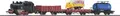 Piko H0 57113 H0 Start-Set mit Bettung Güterzug