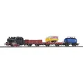 Piko H0 57113 H0 Start-Set mit Bettung Güterzug