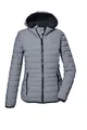 G.I.G.A. DX Damen Steppjacke/Übergangsjacke mit Kapuze GS 65 WMN QLTD JCKT, dunkel rauchblau, 46, 43050-000