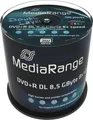 MEDIARANGE 100 x DVD+R DL - 8.5 GB 8x - mit
