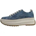 Tom Tailor Damenschuhe Schnürschuhe Blau Freizeit, Schuhgröße:41 EU - Blau - 41