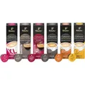 Tchibo Cafissimo Probierset Caffè Crema Edition verschiedene Sorten Caffè Crema, 60 Stück (6x10 Kaffeekapseln), nachhaltig & fair gehandelt