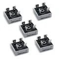 5 Stück KBPC5010 Brückengleichrichterdiode Set, 50A 1000V Einphasen Vollwelle...