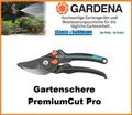 Gardena PremiumCut Pro Flex Gartenschere, Bypass-Schnitt, für frisches Holz