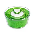 Zyliss E940011 Easy Spin 2 Salatschleuder, Klein, Kunststoff, Grün, Salattrockner inklusive Salatschüssel, Aquavent Technologie