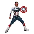 Rubie's The Falcon and Winter Soldier Kid's Deluxe Captain America Large As Shown