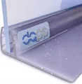 Duschdichtung Bad 90 cm UK01 Ersatzdichtung Wasserabweiser Duschprofil