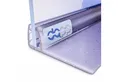 DQ-PP Duschdichtung DQ-PP Duschdichtung 90cm, für 3,5mm-8mm Glastür Stärke, UK01-UK29, Duschkabinen, Duschwand, Transparent