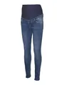Mama.Licious Damen Vmmtanya Piping Vi349 Ga Noos Jeans, Medium Blue Denim, M EU