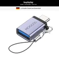 USB C auf USB 3.0 Adapter Typ C Stecker für MacBook, Chromebook, Surface