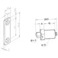 Assa Abloy effeff Aufdruckbolzen 1022 1022---------00