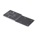 StarTech VESA Halterung für Mini Pc/NUC/Thin Clients oder Docking Stationen, Adapterplatte, VESA 75x75/100x100 Kompatibel