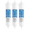 DD-7098 Wasserfilter | 3er Pack - Externer Ersatz Wasserfilter kompatibel mit Daewoo FRN und FRS Serien - für Side-by-Side Kühlschränke - Kühlschrankfilterpatrone