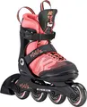 K2 Skates Inline Skates Marlee PRO Mädchen - Größen verstellbare Kinder Inline Skates — Black - pink — 30D0222