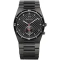 Bering Herren Armbanduhr Keramik 39 mm Armband Edelstahlband mit Edelstahlelementen 32341-782 - Grau