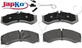 JAPKO 500540 Bremsbelagsatz für Scheibenbremse Bremsbelagsatz