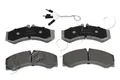JAPKO Bremsbelagsatz, Scheibenbremse 500540 für MERCEDES-BENZ VW