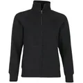 Fruit of the Loom Sweatjacke Premium Sweat Jacket Lady-Fit schwarz XL (42)