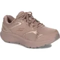Skechers Damen Sneaker 128606LTBR Hellbeige mit Plateausohle und Schnürsenkeln - Beige - 38,5