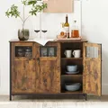 Sideboard Küchenschrank Aufbewahrungsschrank Kommode Küche VASAGLE LSC099B01