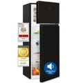 Exquisit Kühl-Gefrierkombination, 4-Sterne, 206 Liter, KGC5270-45-010E schwarz