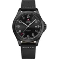 Swiss Military SMA34077.04 Automatik Herrenuhr 42mm 10ATM - Schwarz