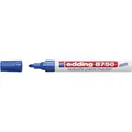 edding 8750 Industrie Lackmarker - blau - 1 Stift - Rundspitze 2-4 mm - Lackstift zum Beschriften von staubigen, leicht öligen Oberflächen, Reifen, Metall, Glas und Holz - permanent, wasserfest