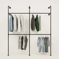 PAMO Kleiderstangensystem KIM DOUBLE 2