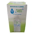 Biotrue Multi-Purpose Travel Linsenflüssigkeit, 100 ml Flug-Paket, Kissen und Re