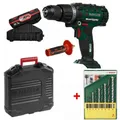 PARKSIDE 20V Schlagbohrschrauber PSBSA 20-Li C3  Akku 2 Ah+ Bohrer Set