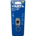 VARTA Metal Key Chain Light Taschenlampe Lampe mit Batterie 2x CR2016
