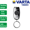 Varta Metal Key Chain Light 16603  - Taschenlampe - inkl. Batterien
