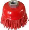 Ø 125 mm spazzola a tazza in nylon con filetto M14