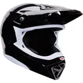 Bell Motorradhandschuhe MX-10 MIPS Jugend-Motocross-Helm vorbereitet für Kommunikationssystem,herausnehmbares Innenfutter schwarz Y/L (52/53)