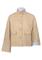Cartoon Damen Casual-Jacke mit aufgesetzten Taschen 38, Beige
