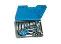 Gedore Handrohrbieger-Satz, hydraulisch, 8-teilig, für Rohre aus Kupfer, Stahl und Edelstahl, mit Biegeschablonen für Ø10-22 mm, Biegeradius bis 90°, in L-BOXX, 245610 (4635230)