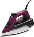 Grundig Dampfbügeleisen SI 6850 | 2600W | Keramiksohle | 120g Dampfstoß | Anti-Kalk | Auto-Off | violett/grau/weiß