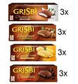 TESTPAKET Vicenzi Grisbi Zitrone-Haselnuss-Schokolade-Kokosnuss ( 12 x 150g )