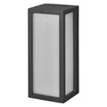 Osram ENDURA CLASSIC RADO W Außenleuchte, Wandleuchte, E27-Fassung, dunkelgrau, Aluminium, schnelle & einfache Installation, mattierter Diffusor, IP65 Schutzklasse, Anwendung im Außenbereich
