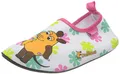 Playshoes Barfuß-schuhe Unisex Kinder Wassersportschuh, Weiß Rosa die Maus, 18/19 EU
