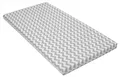 Best For Kids Babymatratze 60x120x6 cm Bezug 100% kuschelweiche Baumwolle (Grau Zickzack) 60x120