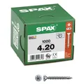SPAX Universalschrauben T20 4x20 1000 St.