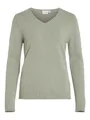 VIRIL V-Neck L/S Knit TOP - NOOS